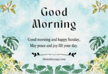 Sunday Good Morning Blessings Sunday Good Morning Blessings