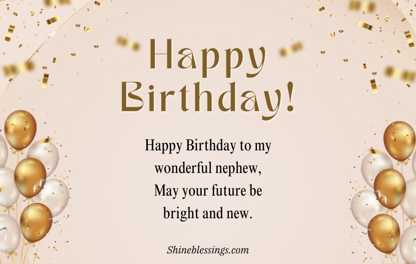Heart Touching Birthday Wishes For Nephew From Aunt