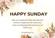 Happy Sunday Blessings