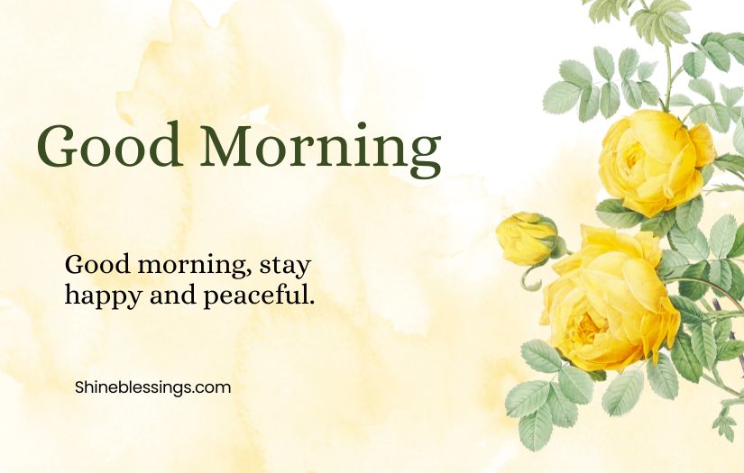 Positive Good Morning Wednesday Blessings
