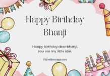 Birthday Wishes for Bhanji