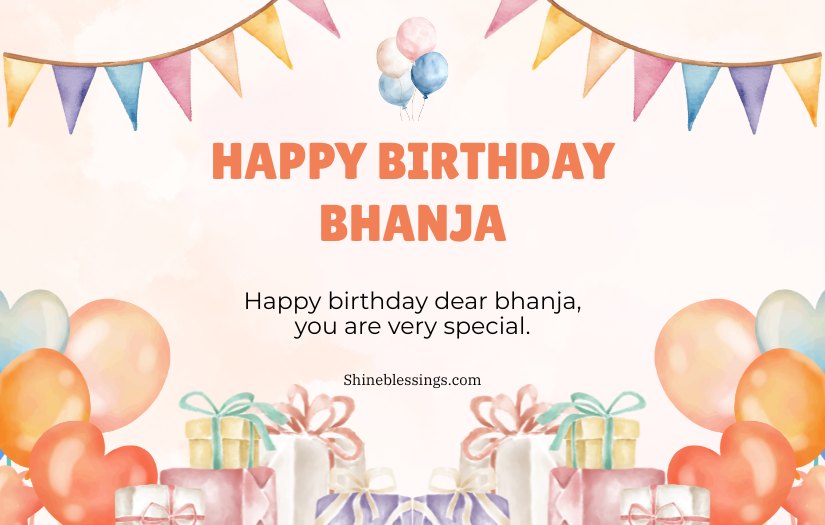 Birthday Wishes for Bhanja