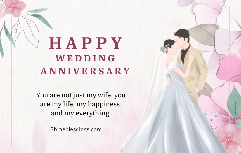 Heart Touching Anniversary Wishes for Wife