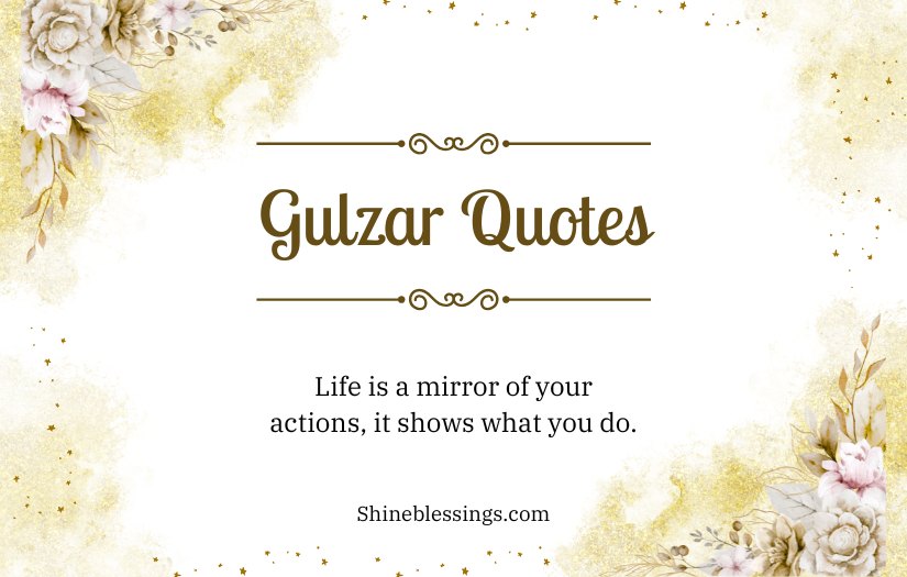 2 Line Deep Meaning Reality Gulzar Quotes on Life