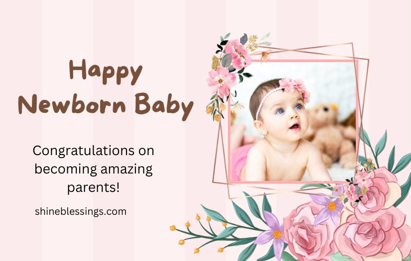 Newborn Baby Wishes to Parents