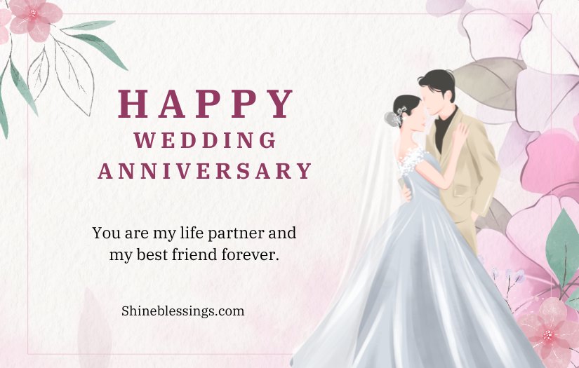 Heart Touching Anniversary Wishes for Wife in English