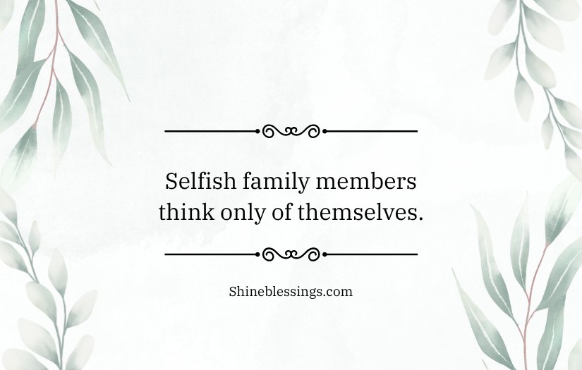 Selfish Family Matlabi Rishte Quotes