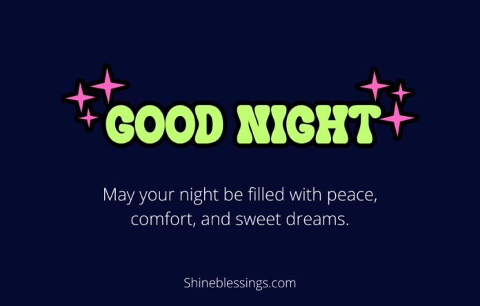 1 Good Night Blessings